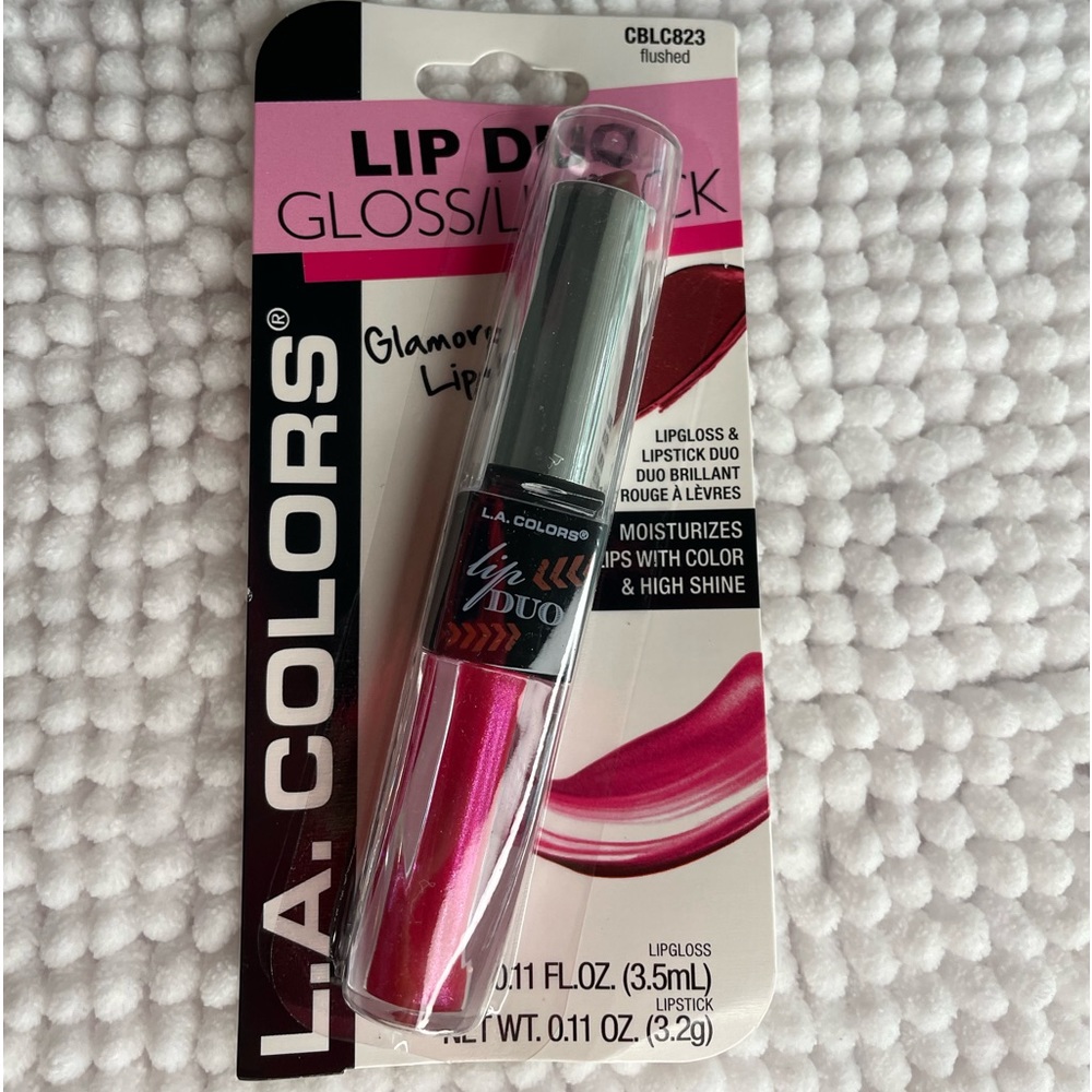 L.A Colors Lip Duo Gloss/Lipstick